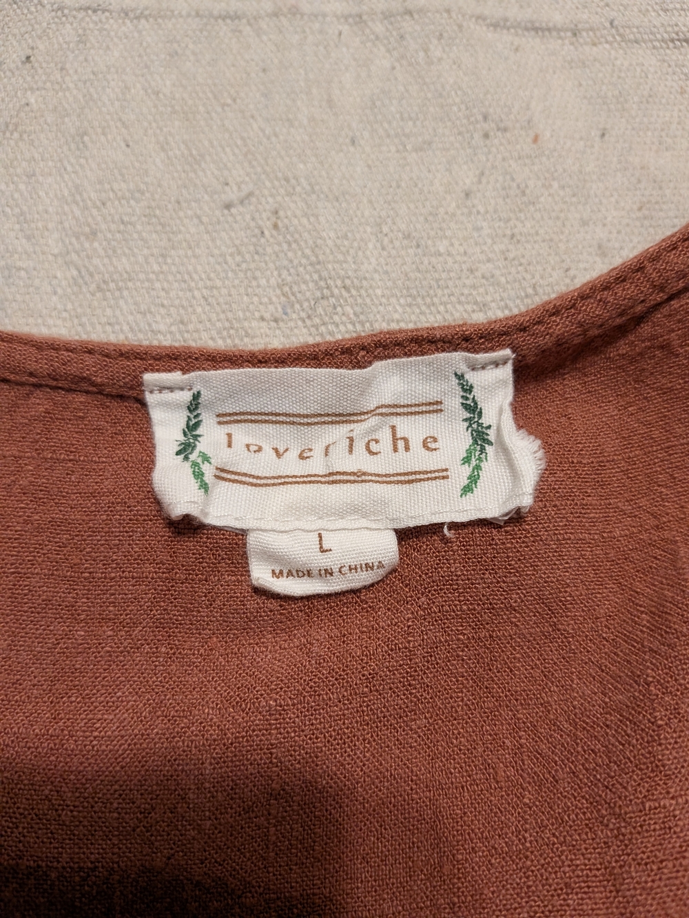 Love Riche Ruffled Flutter Sleeve Croquette Top Boho - Picture 3 of 9
